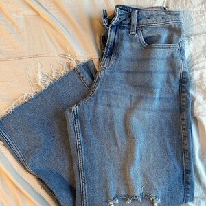 Hollister high-rise baggy jeans